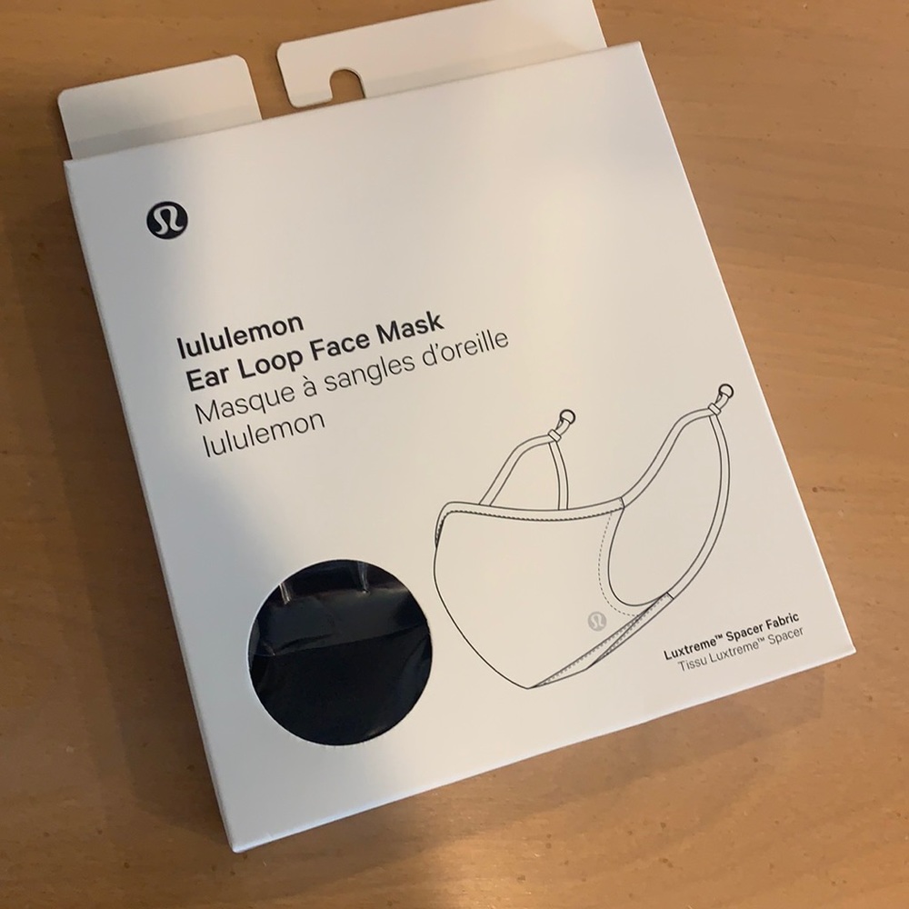 Lululemon Ear Loop Face Mask